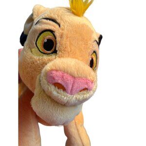 Disney Store Simba Plush Lion King Stuffed Animal Toy 11" Yellow Black Soft